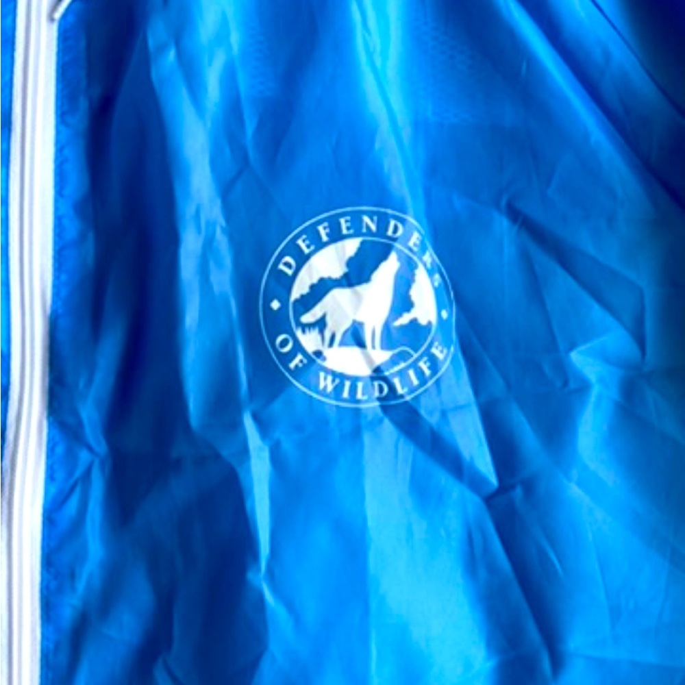 Light Blue Rain Jacket
